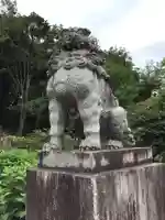 茨城縣護國神社の狛犬