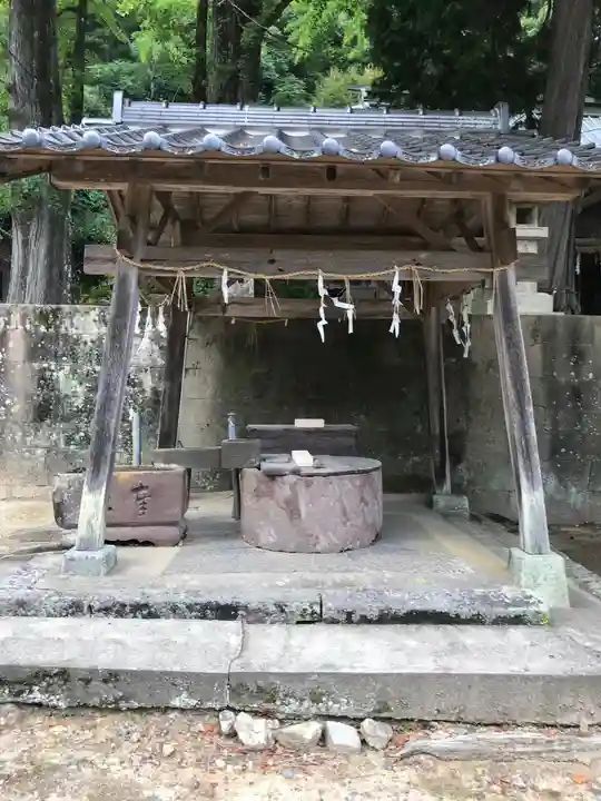 椿八幡宮の手水舎