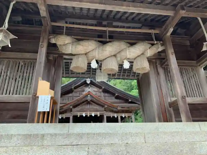 美保神社の山門・神門
