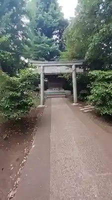 小金井神社の鳥居