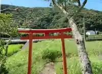 子安大明神の鳥居