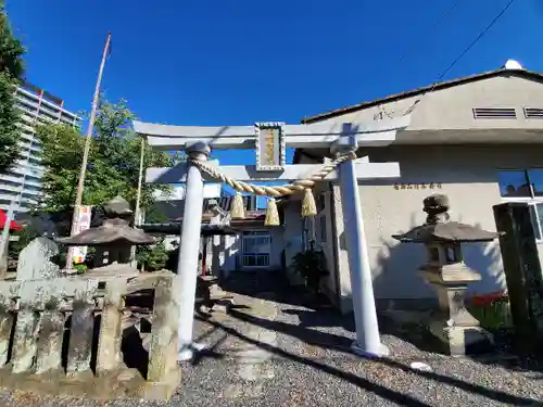 晴門田神社の鳥居