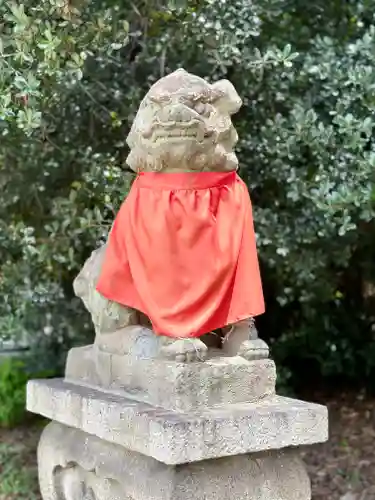 大海神社（住吉大社摂社）の狛犬