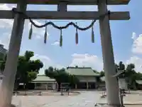 難波大社 生國魂神社の鳥居