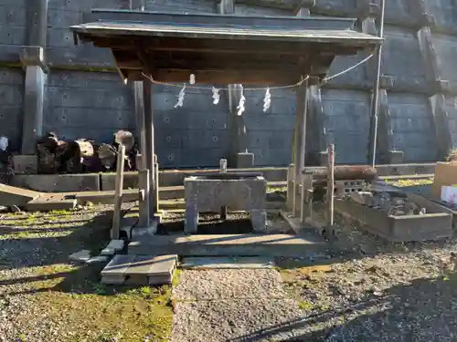 杉山社（帷子町杉山社・久保杉山神社）の手水舎