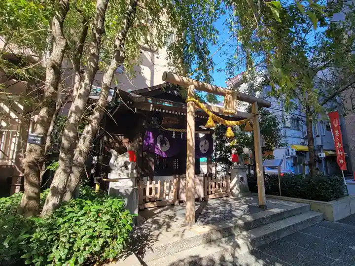 茶ノ木神社の景色