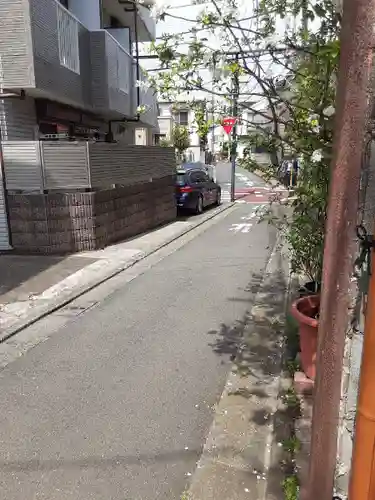 代沢稲荷の周辺