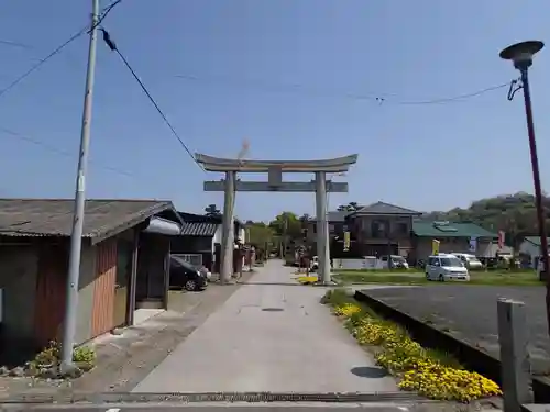 伊美別宮社の鳥居