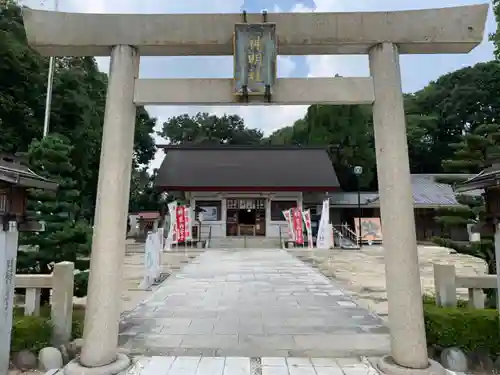 猪子石神明社の鳥居