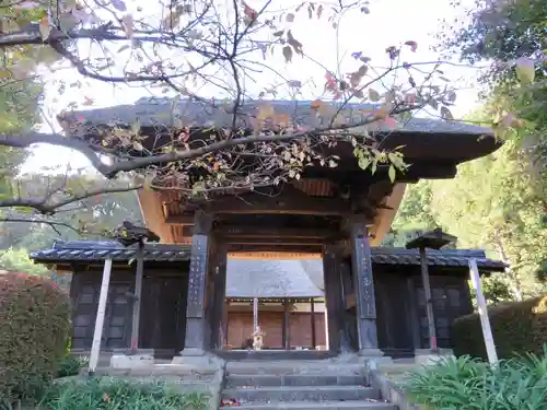 横浜　西方寺の山門