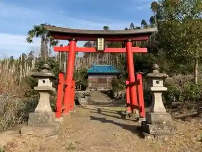 六所神社の鳥居