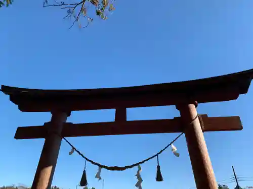 白山神社の景色