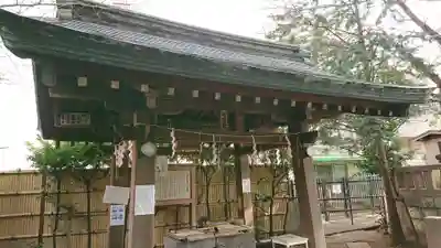 池尻稲荷神社の手水舎