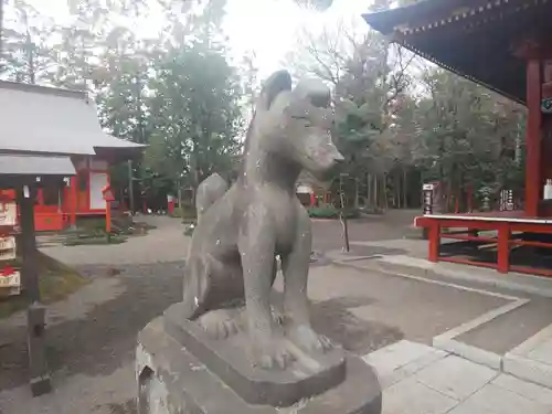 冠稲荷神社の狛犬