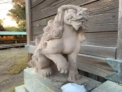 鶴崎神社の狛犬