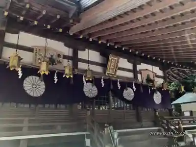 枚岡神社の本殿・本堂