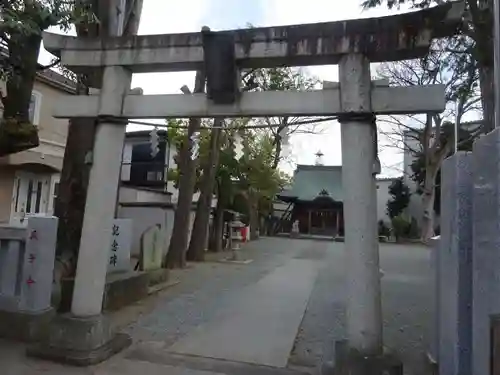 三島神社の鳥居