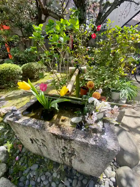 宝蔵寺の手水舎