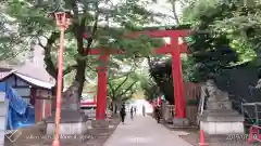 花園神社の鳥居