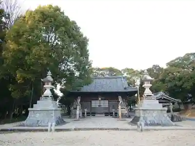 古村積神社の本殿・本堂