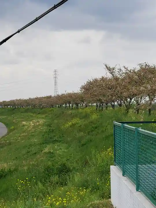 乙女八幡宮の周辺