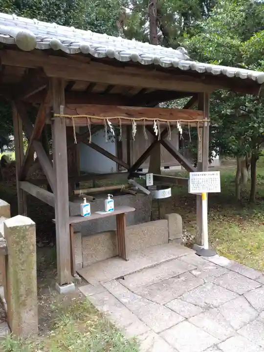 松帆神社の手水舎