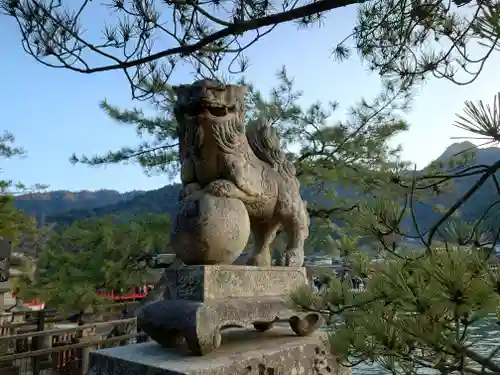 厳島神社の狛犬