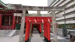 東京羽田 穴守稲荷神社の鳥居