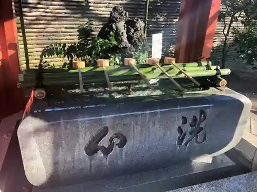 待乳山聖天（本龍院）の手水舎