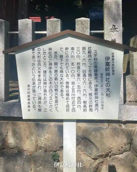 伊富岐神社(岐阜県)