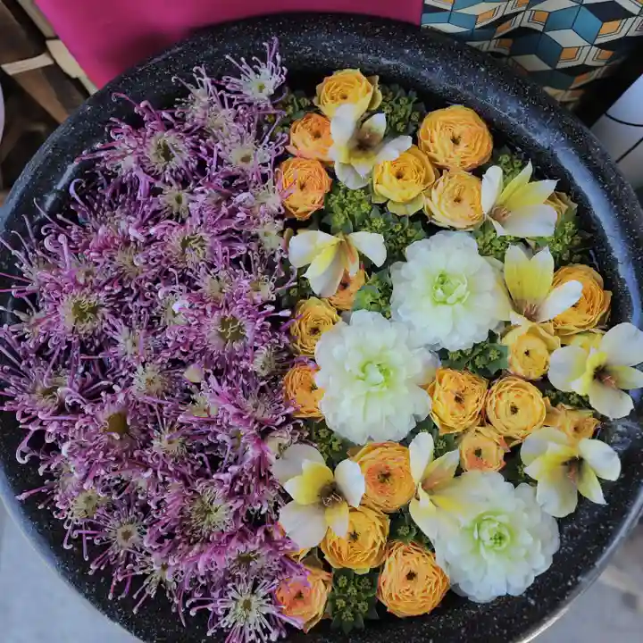 最明寺の手水舎