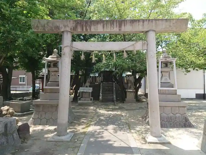 錦神社(錦町)の鳥居