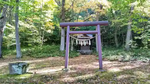 鳥沼神社の鳥居