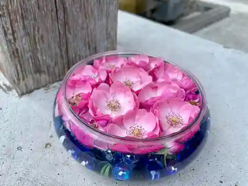 鹿追神社の手水舎