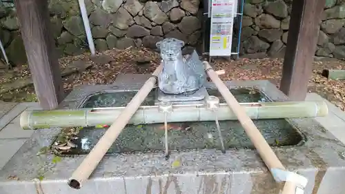 雪ケ谷八幡神社の手水舎
