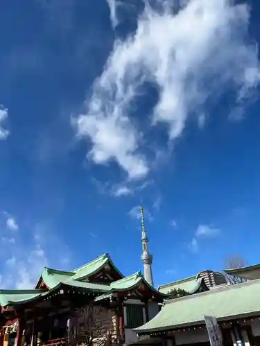 亀戸天神社の景色