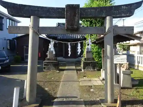 稲荷神社の鳥居