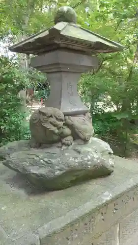 越谷香取神社の狛犬