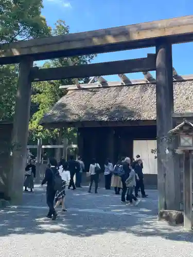 伊勢神宮外宮（豊受大神宮）の鳥居