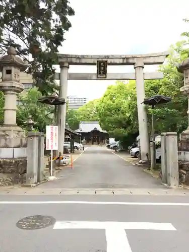 加納天満宮の鳥居