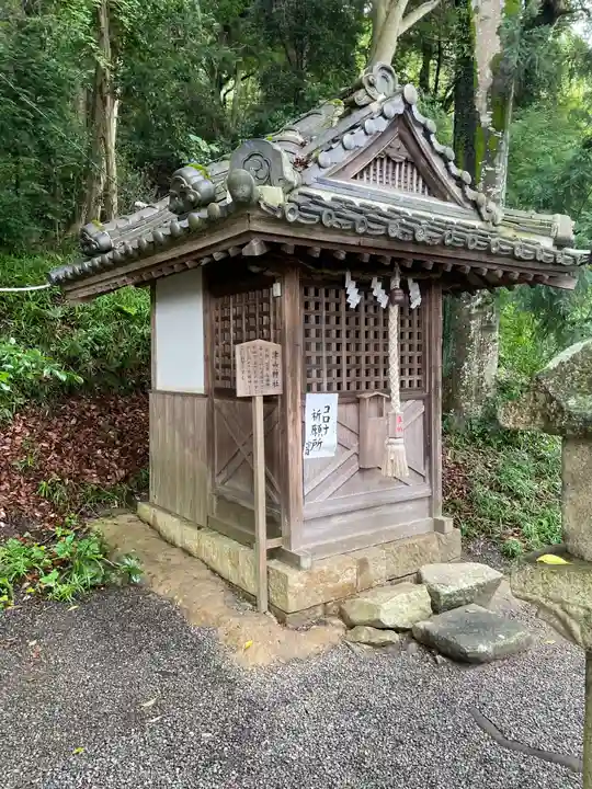 玉祖神社の本殿・本堂