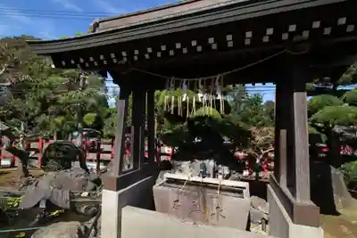埴生神社の手水舎