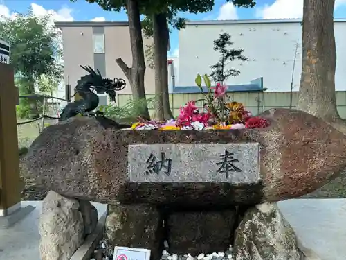 帯広三吉神社の手水舎