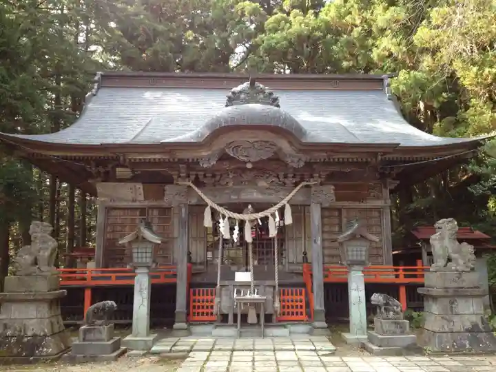 刈田嶺神社の本殿・本堂