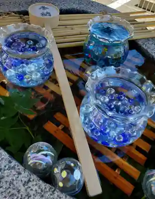 阿邪訶根神社の手水舎