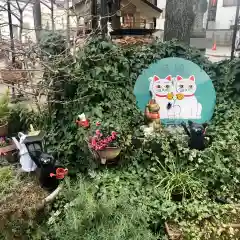 今戸神社の庭園