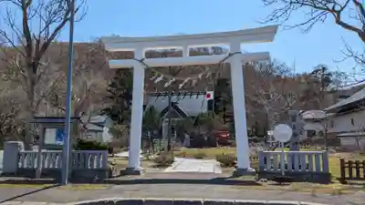 霧多布神社の鳥居