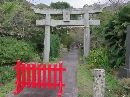 大森宮の鳥居