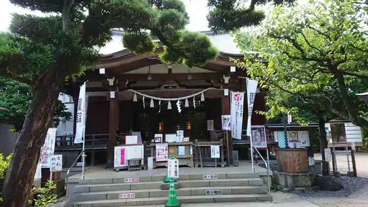 鳩森八幡神社の本殿・本堂