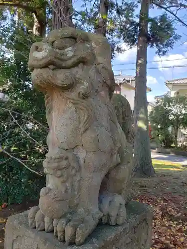 柳田神社の狛犬